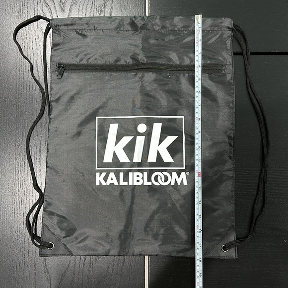 Kalibloom Nylon Drawstring Backpack - Picture 2 of 3